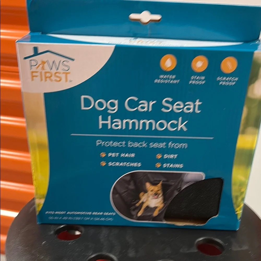 Paws First Dog Car Seat Hammock